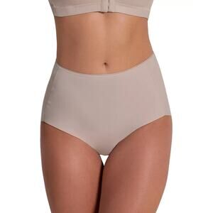 Leonisa High Waisted Seamless Hipster Panty Beige Size M 1224